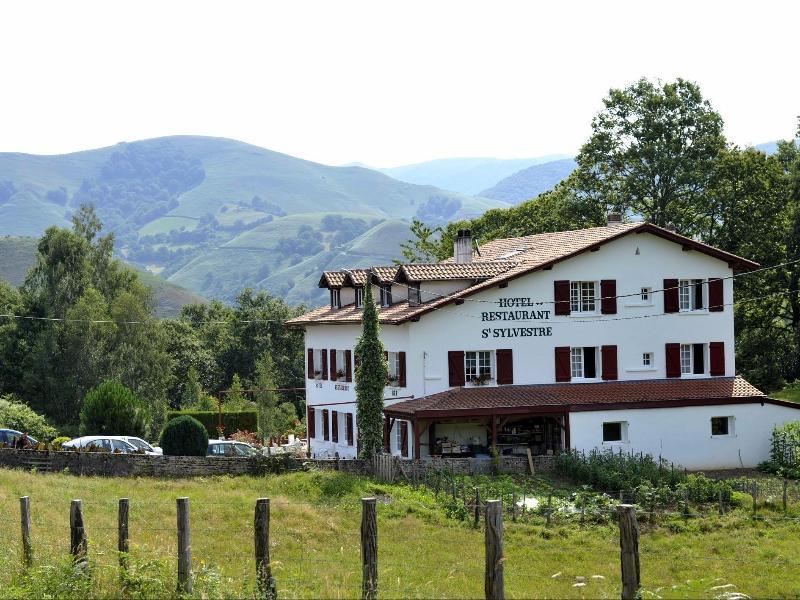 Logis Hotel St Sylvestre Aldudes Exterior foto