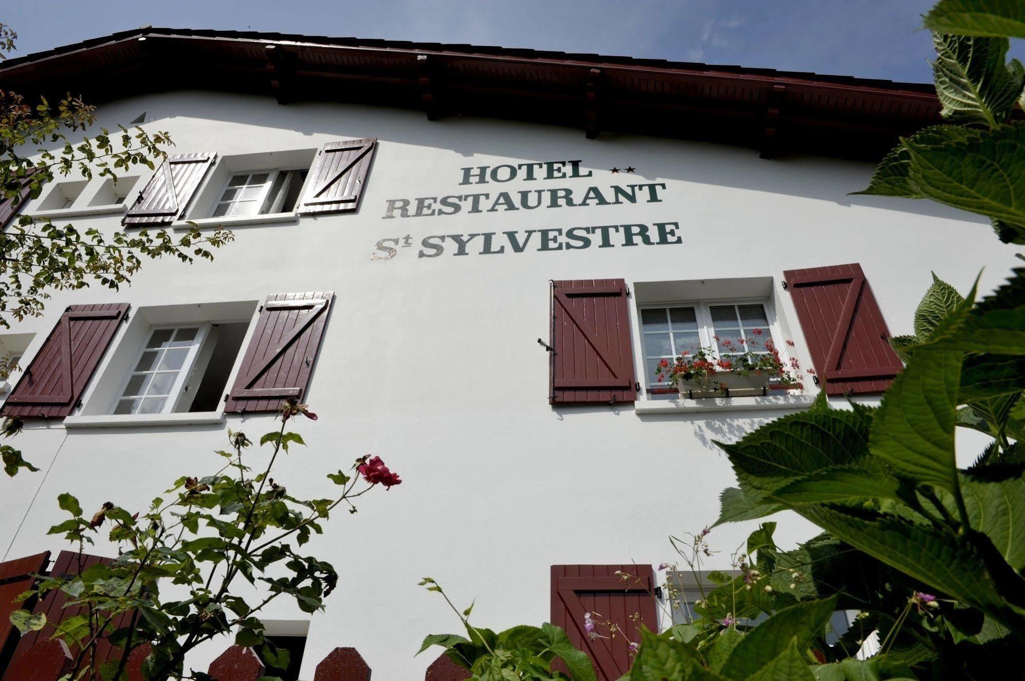 Logis Hotel St Sylvestre Aldudes Exterior foto